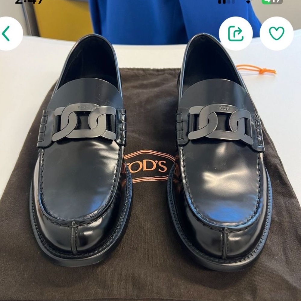 Tod's Black Leather Loafers for Men (BRAND NEW)